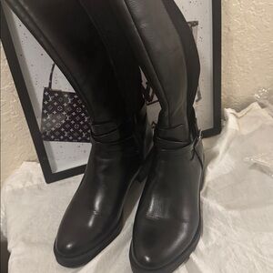 Life Stride Black Over the Knee Boots
